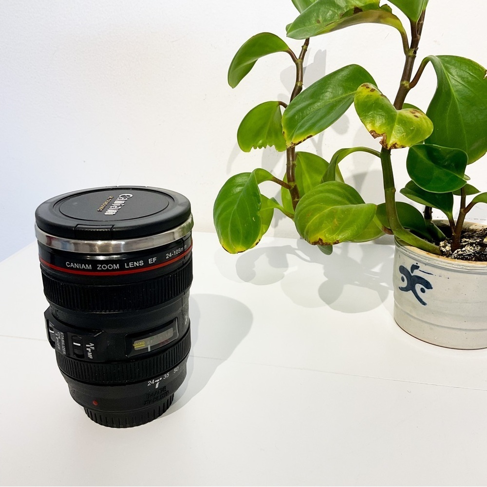 CANON Camera Lens Stainless Steel Travel Mug | Novelty Drinkware
